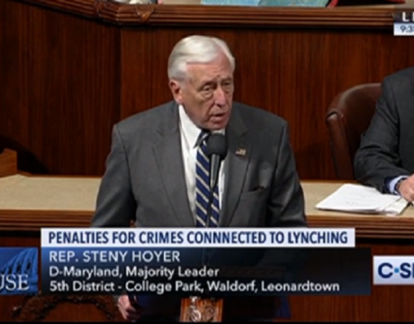 Hoyer Applauds Passage of Antilynching Bill