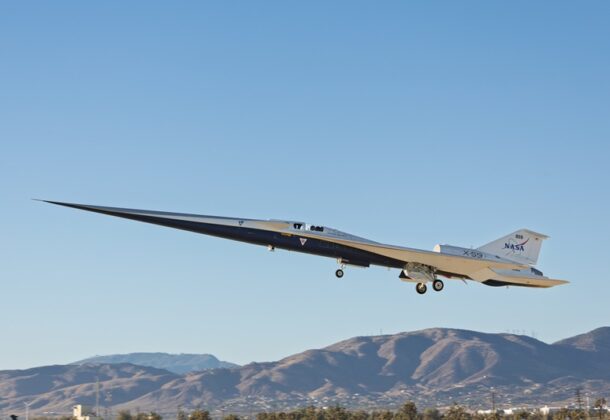 Supersonic X-59 First Flight
